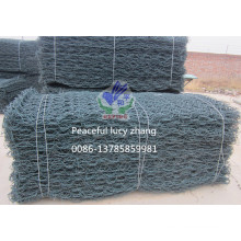 Moss Green PVC Coated Gabion, Gabionbox & Gabion Mattress Supplier